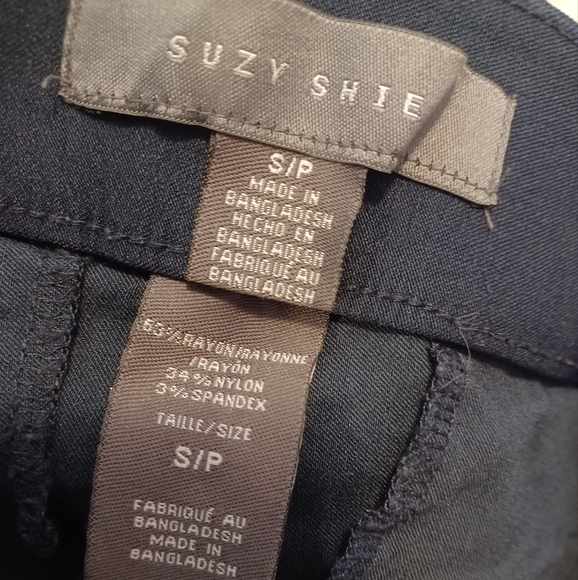 4/$40 Navy Pull-on Pants - Size S - Picture 6 of 6